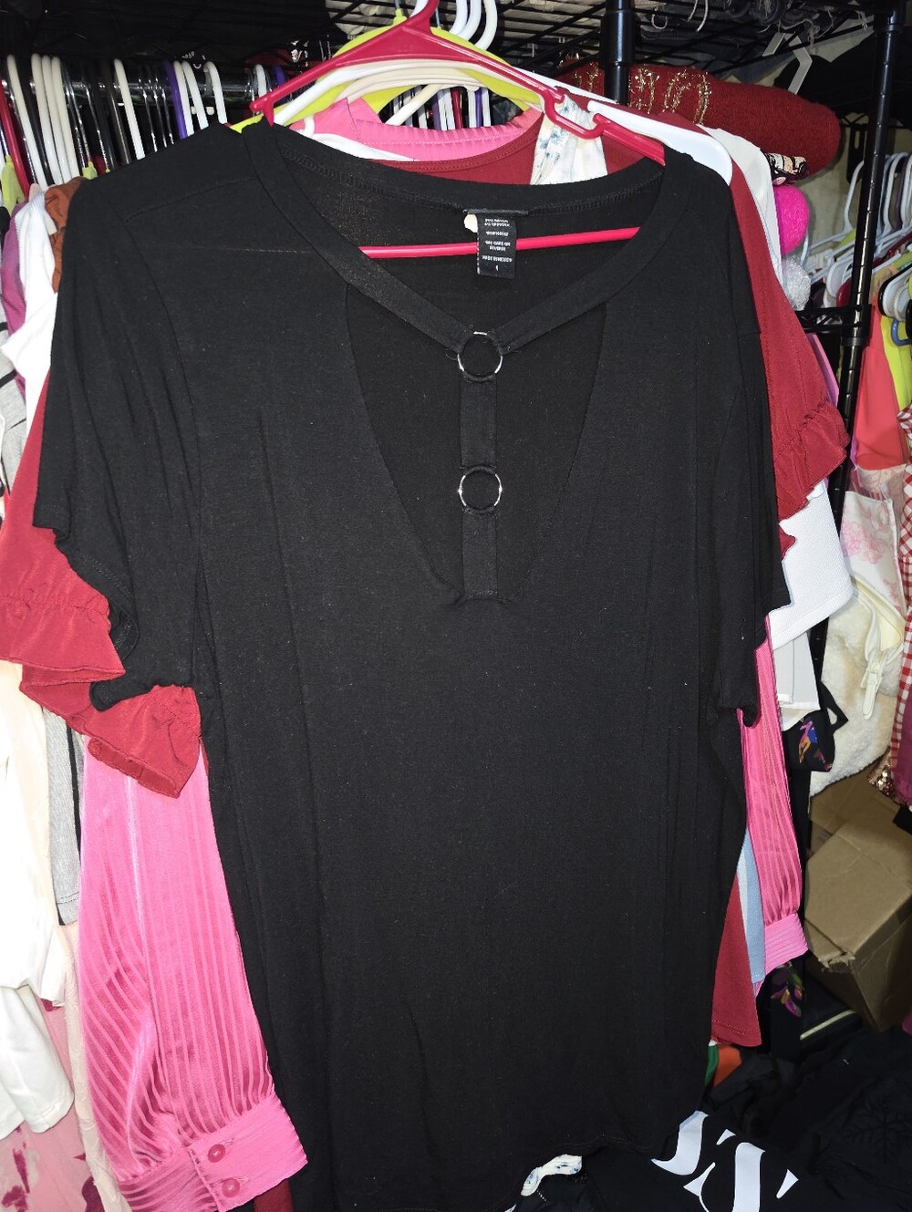 Torrid Strappy Ring Blouse 1x